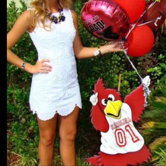 Lilly Pulitzer Jumbo Seashell Eyelet Dress - Picture 2 of 13